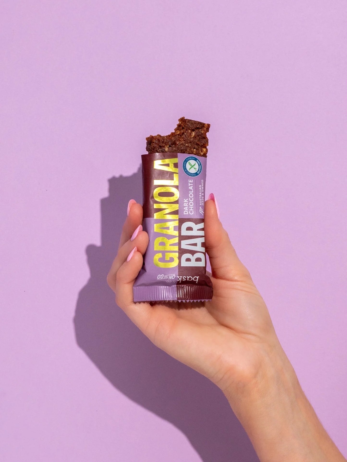 Bask & Co - Dark Chocolate Granola Bars