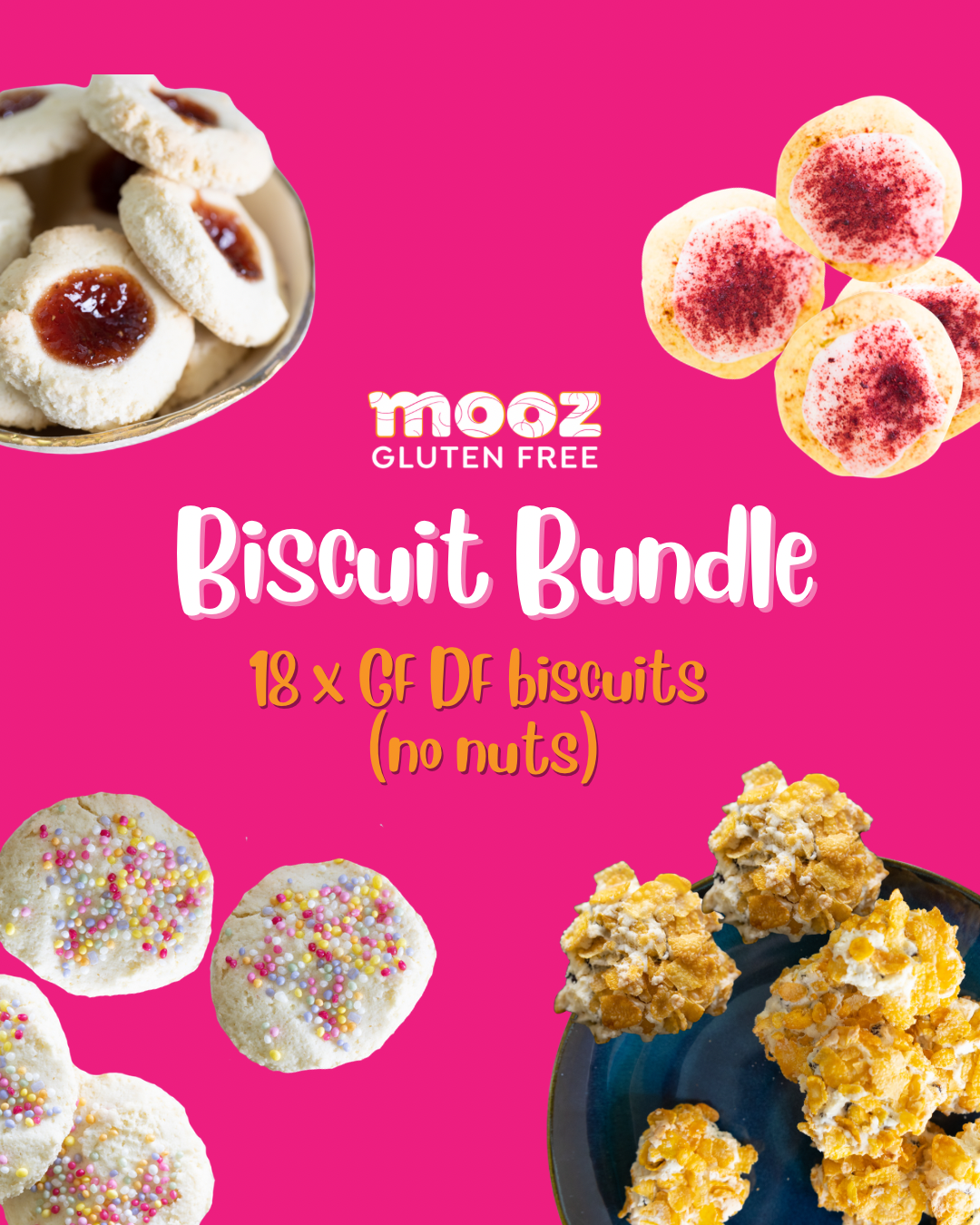 Gluten Free and Dairy Free Biscuit Bundles