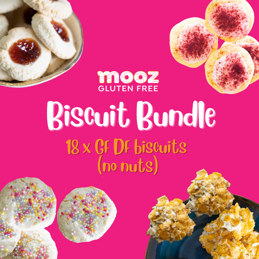 The Biscuit Bundle - 18 Gluten Free and Dairy Free Cookies