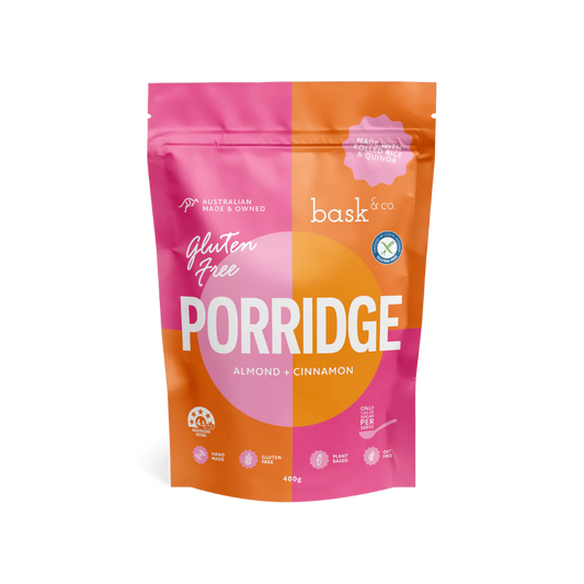 Bask & Co - Almond & Cinnamon Gluten Free Porridge