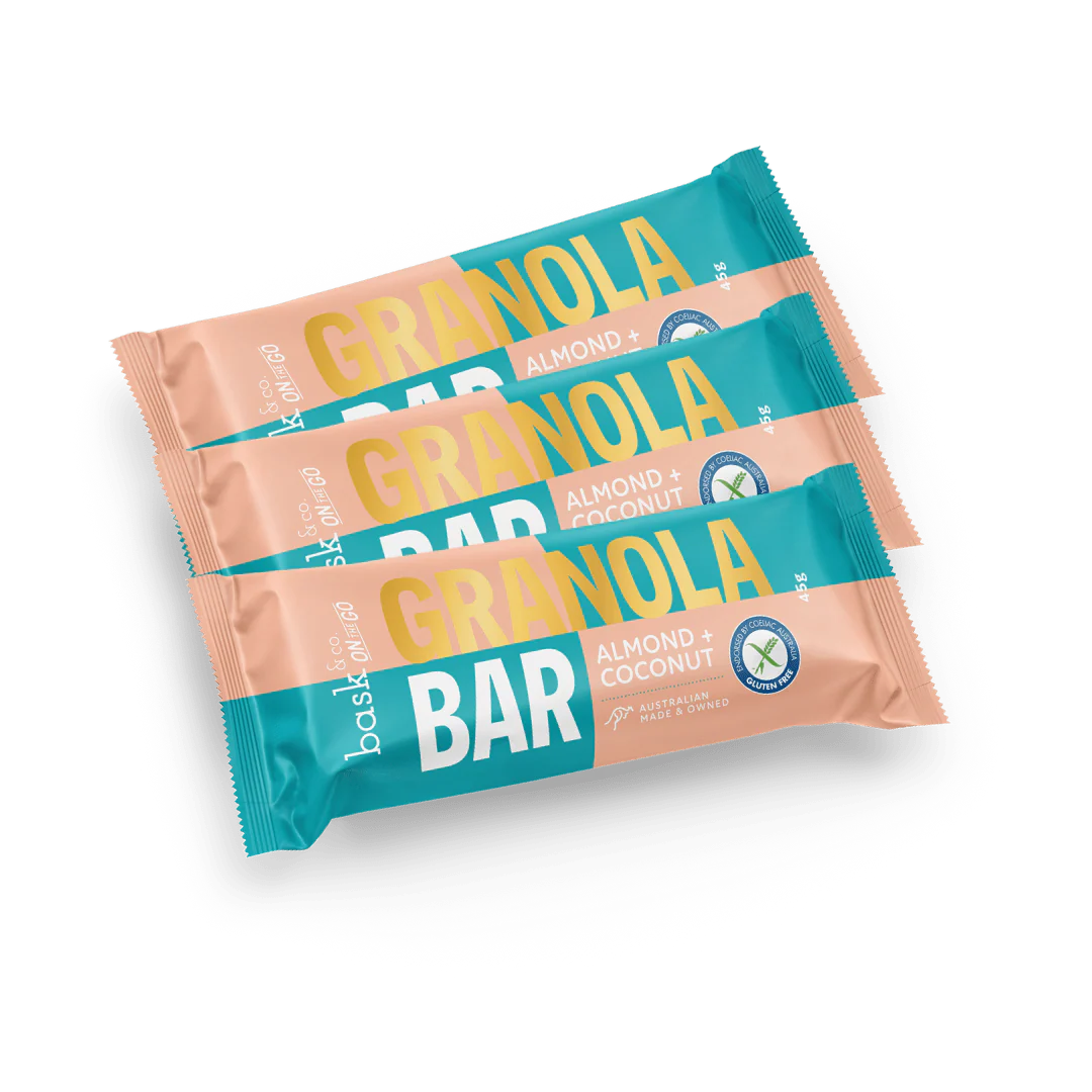 Bask & Co - Almond & Coconut Granola Bar